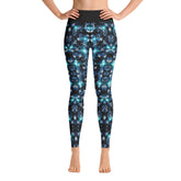 Blue Diamond Yoga Leggings